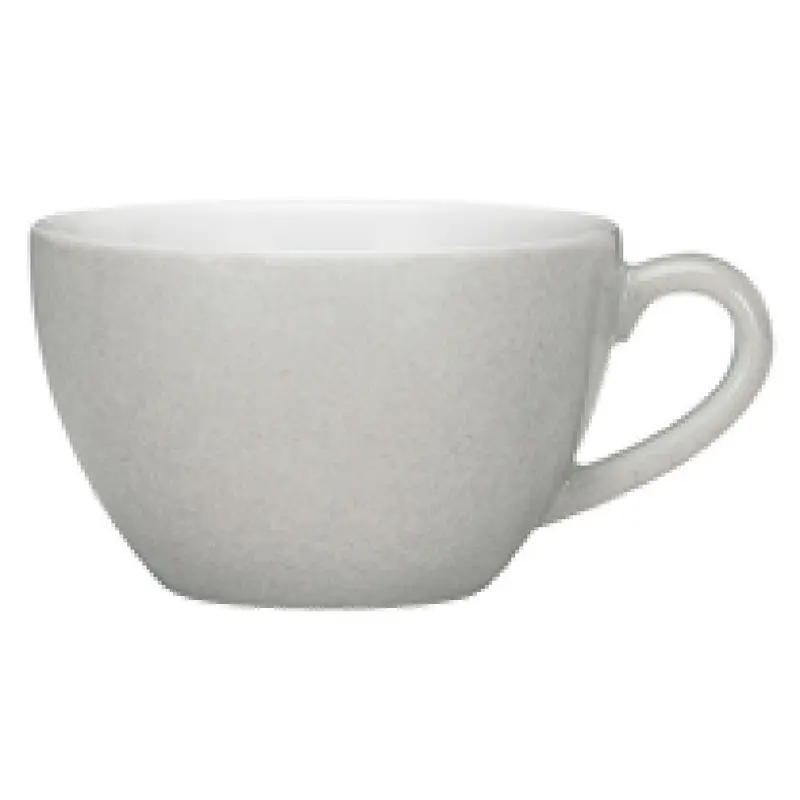 BauscherHepp 275168-700410 6-2/5 Oz Cup Stone Gray Porcelain