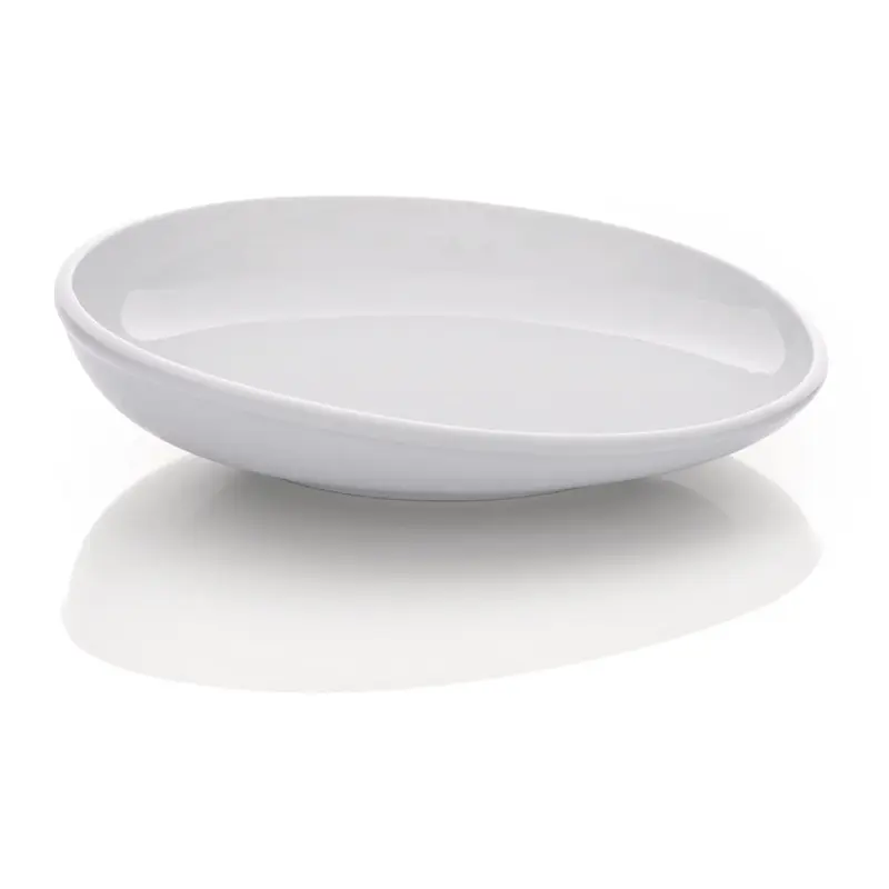 BauscherHepp 52.1090.9025 9.8 Inch Plate Round Porcelain White 3 Packs