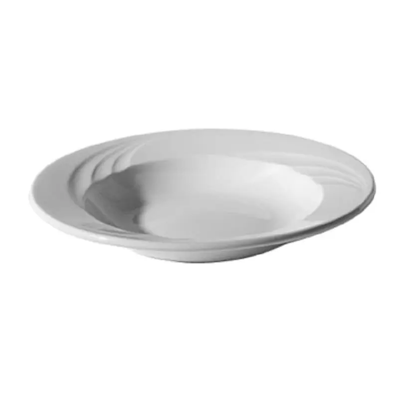 Tableware Solutions USA 21CCEVE103 28 Oz Pasta/Soup Plate 11 Inch Round White
