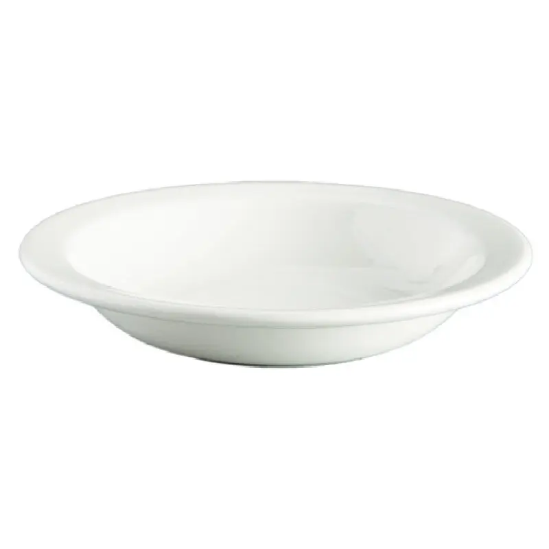 Tableware Solutions USA 50CCPWD005 11 Oz Soup Plate Narrow Rim White China