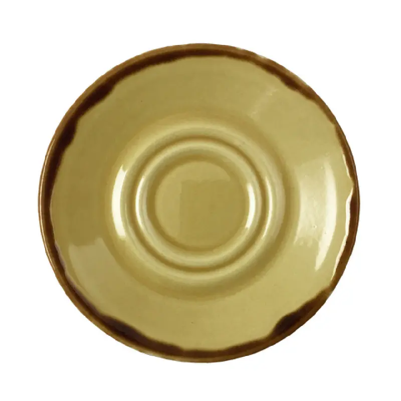 Tableware Solutions USA 51RUS010-194 6-1/2 Inch Diameter Double-well Saucer White