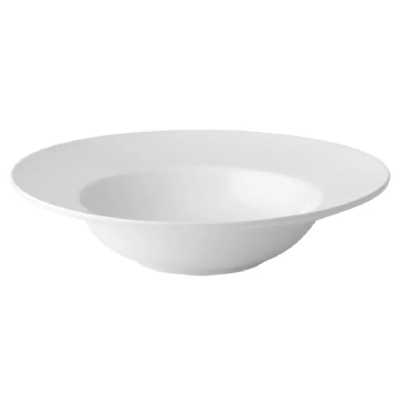 Tableware Solutions USA ABZ03024 12 Inch Winged Pasta Plate 28 Oz Porcelain with Chip Resistance