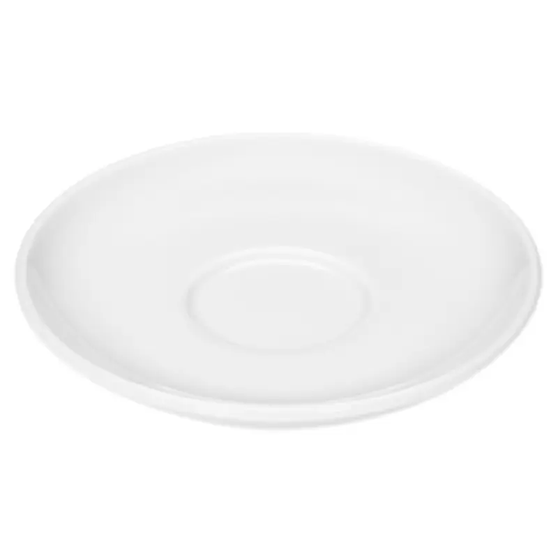 BauscherHepp 756908 4-7/10 Inch Round Saucer Lead-Free Porcelain White