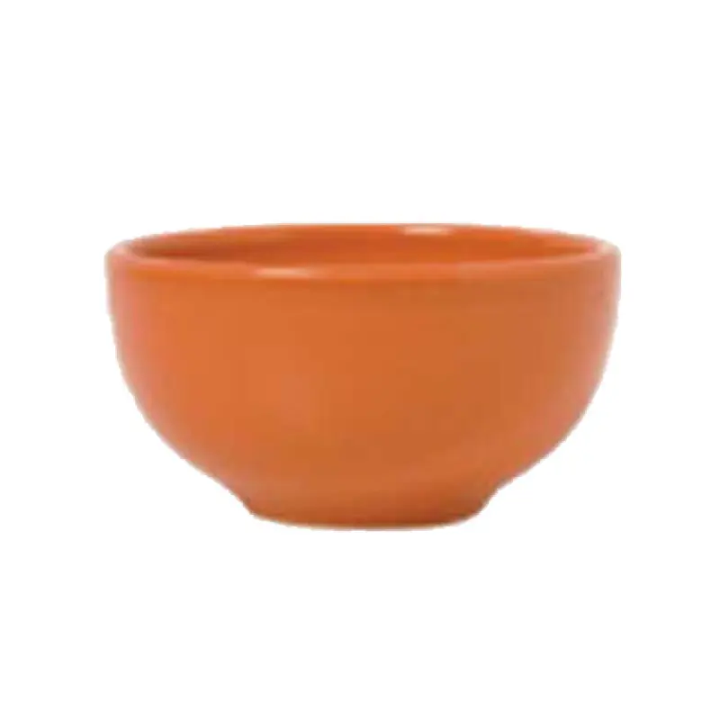 Libbey 903045005 8 Oz Bouillon Cups Porcelain Cayenne Round 12 Packs