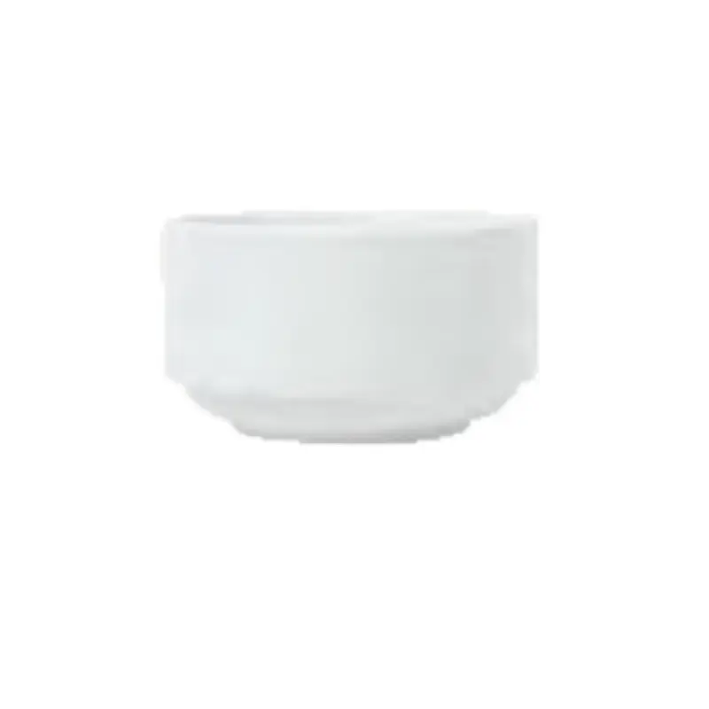 Libbey 911194019 11 Oz Bouillon Cup Aluma White Porcelain Stackable 36 Packs
