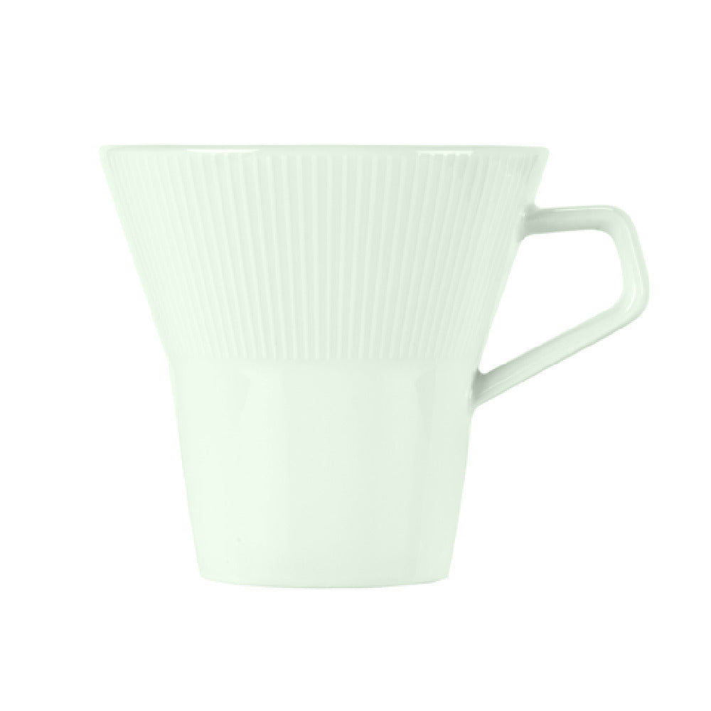 Libbey 9405275-62987 8-3/4 Oz Cup with Connect Radial Pattern Porcelain