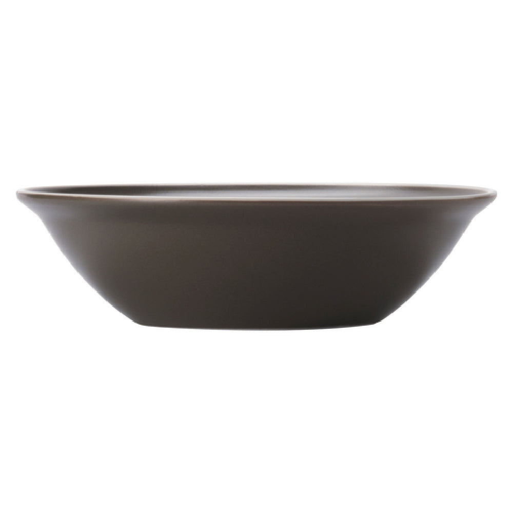 Libbey ENG-19-O 24 Oz Round Salad Bowl with Olive Porcelain Finish