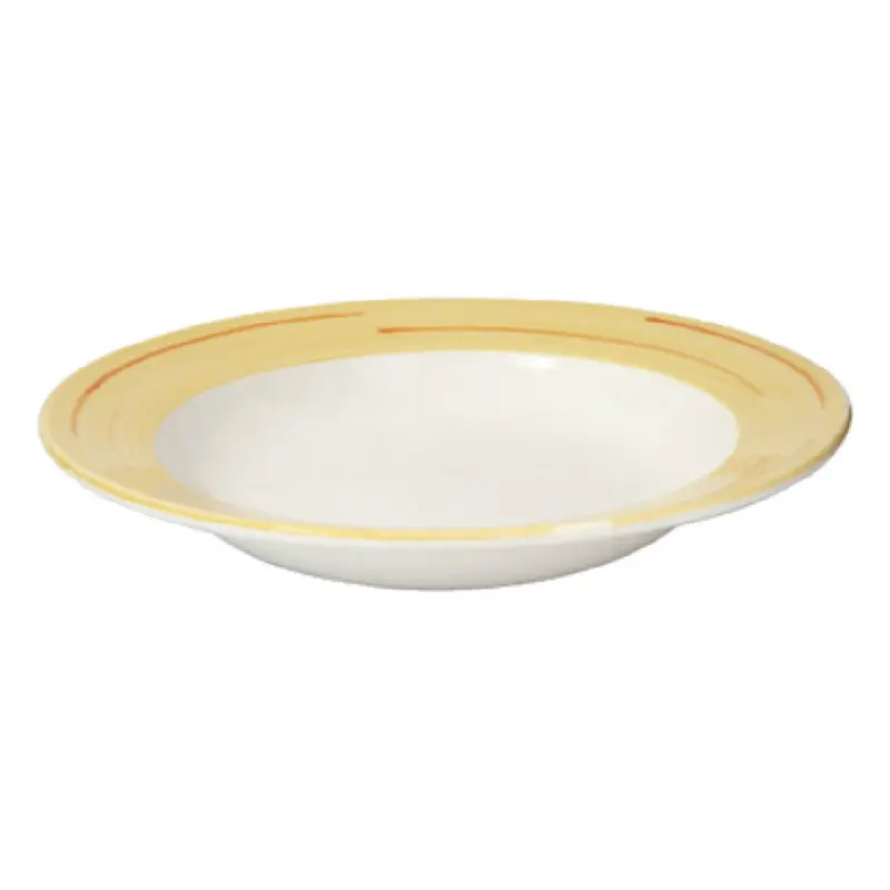 Tableware Solutions USA 55CCKAL103 28oz Pasta Soup Plate Large Durable Ceramic