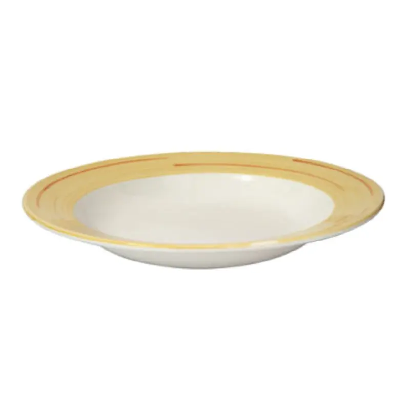 Tableware Solutions USA 55CCKAL104 22 Oz Pasta/Soup Plate Round with Scratch Resistant