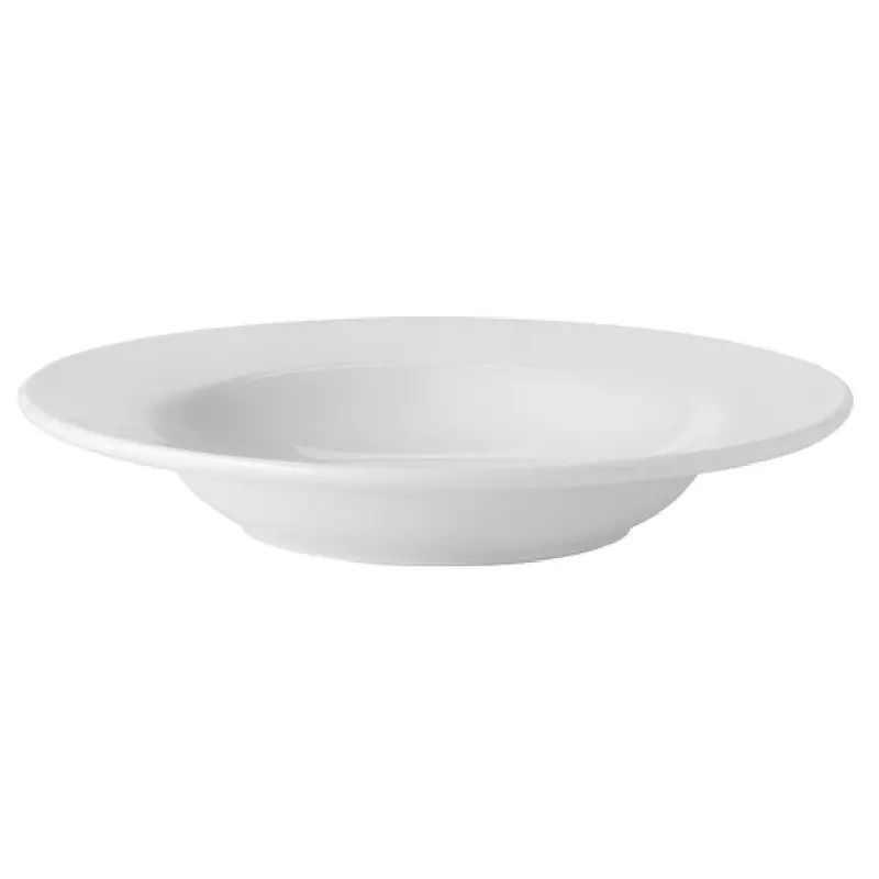 Tableware Solutions USA PWE30022 10 Oz Soup Plate Round White - 6 Packs