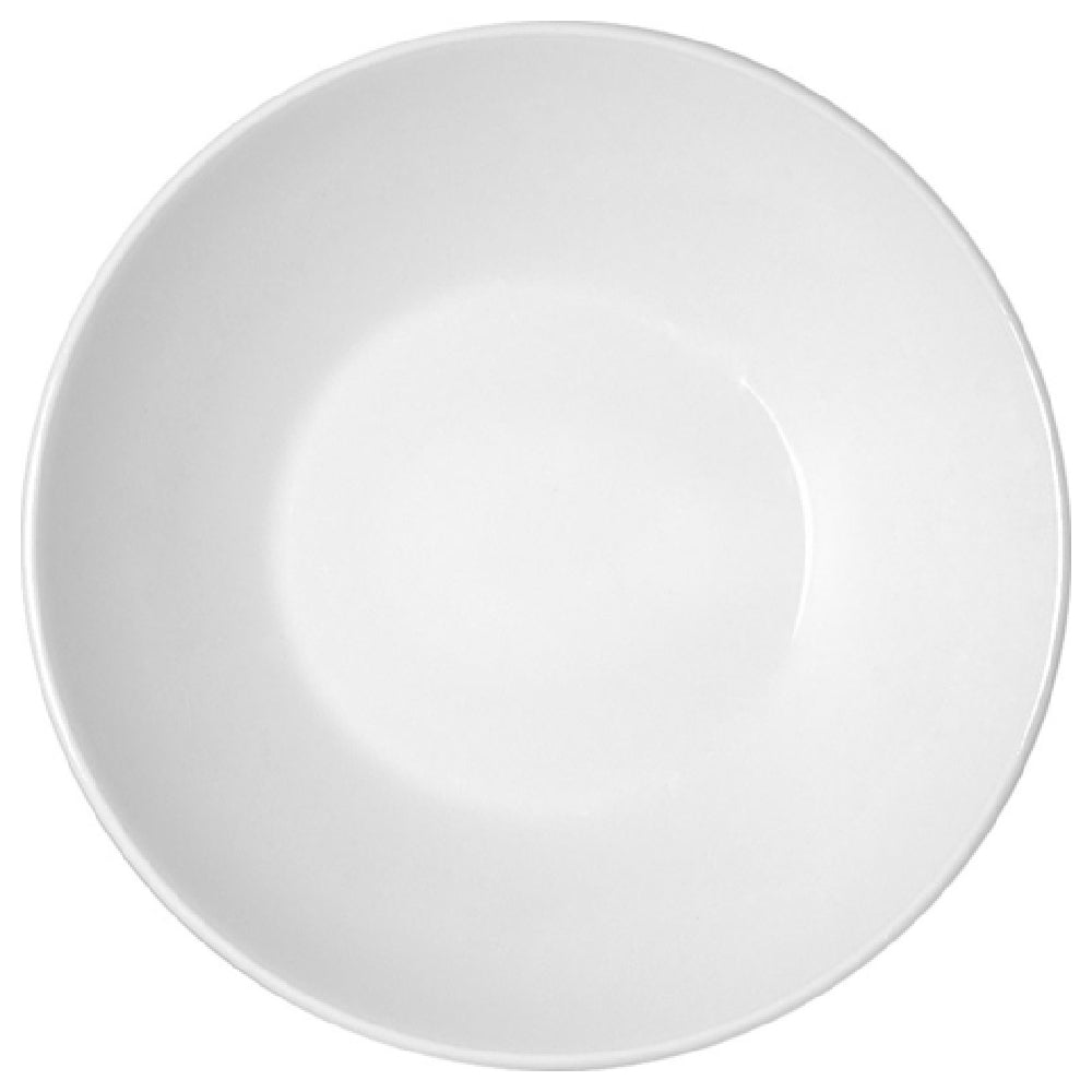 BauscherHepp 711324-700410 33.81 Oz. Round Coupe Plate Porcelain Stone Gray