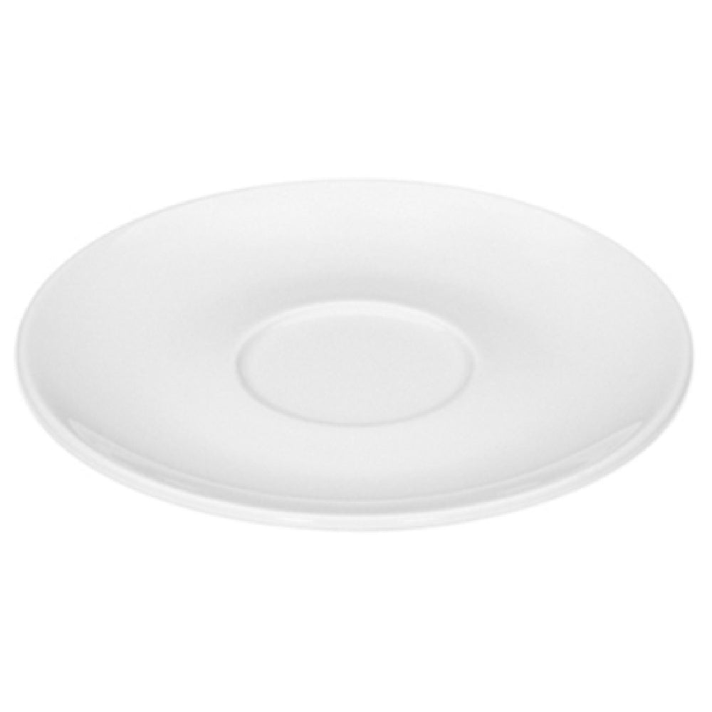 BauscherHepp 716918-730241 5-9/10 Inch Round Saucer Porcelain Ombre Brown Decor