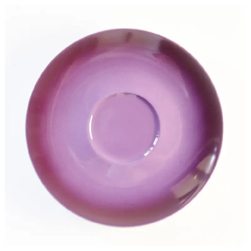 BauscherHepp 716918-730253 5-9/10 Inch Diameter Porcelain Saucer Orchid Decor