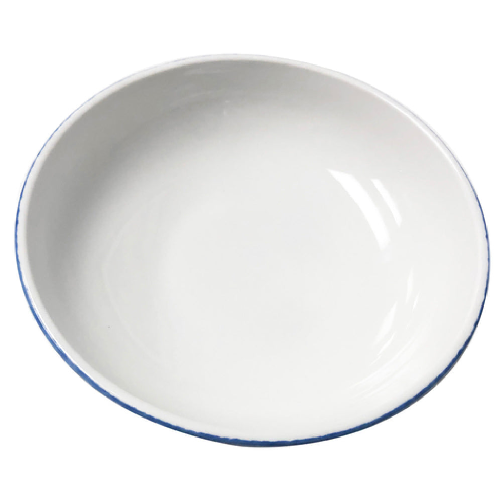 Tableware Solutions USA 50RUS119-141 40oz Round Salad Bowl Dapple Blue