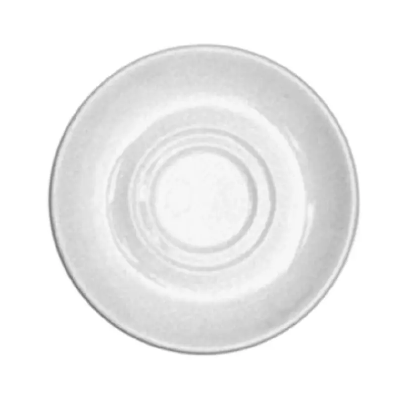 Tableware Solutions USA 51CCPWD007 6 Inch Round Cafe Saucer Plain White