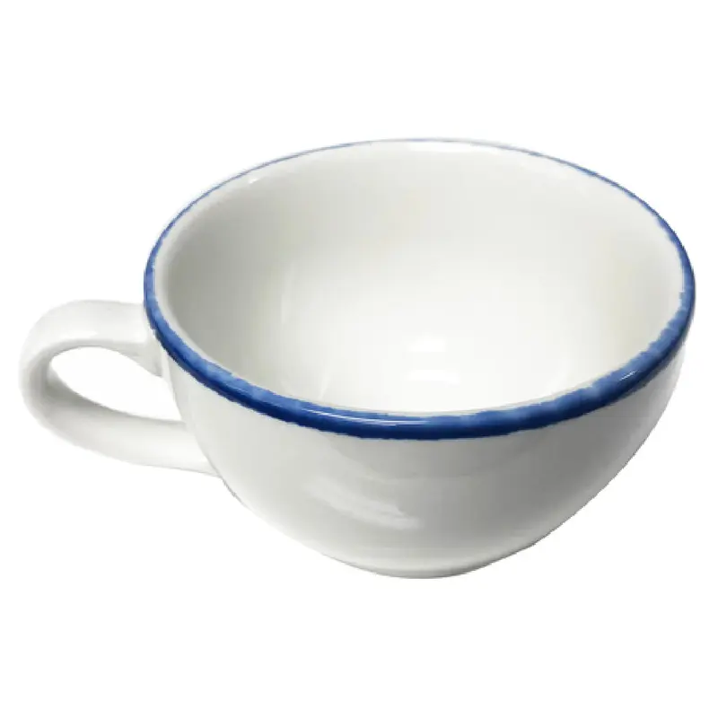Tableware Solutions USA 51RUS030-141 10 Oz Cappuccino Cup Dapple Blue with Warranty