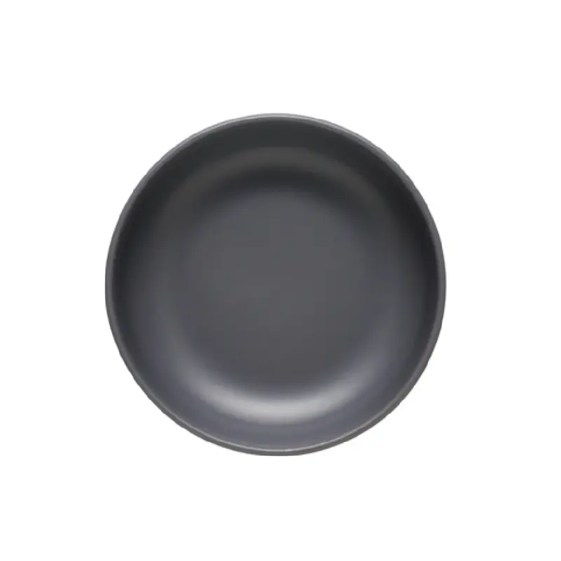 Libbey DRI-21-G 6-3/8 Inch Round Low Bowl Porcelain Satin Matte Finish