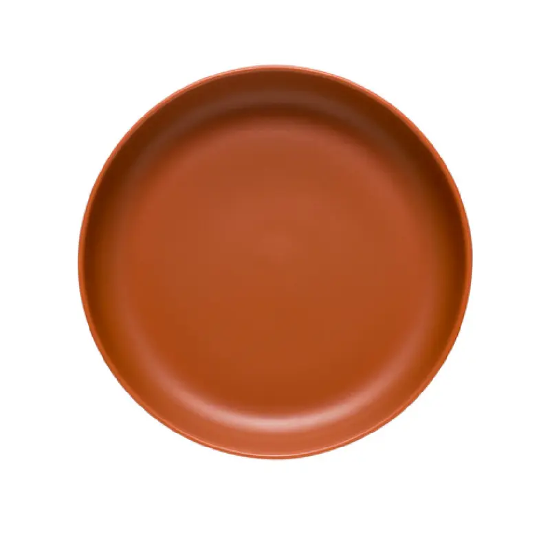 Libbey DRI-22-C 9 Inch Diameter Low Bowl Round Vitrified Porcelain Satin Matte Finish