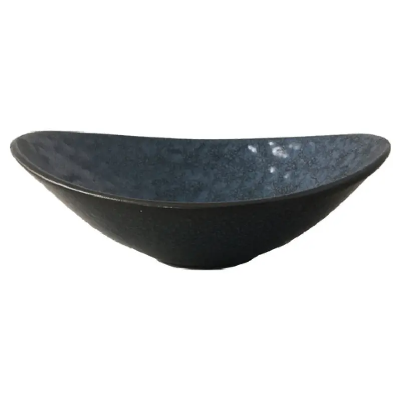 Tableware Solutions USA 29FUS174-132 8-1/2 Inch Oval Salsa Bowl 30-2/5 Oz China Scratch Resistant and Oven Safe