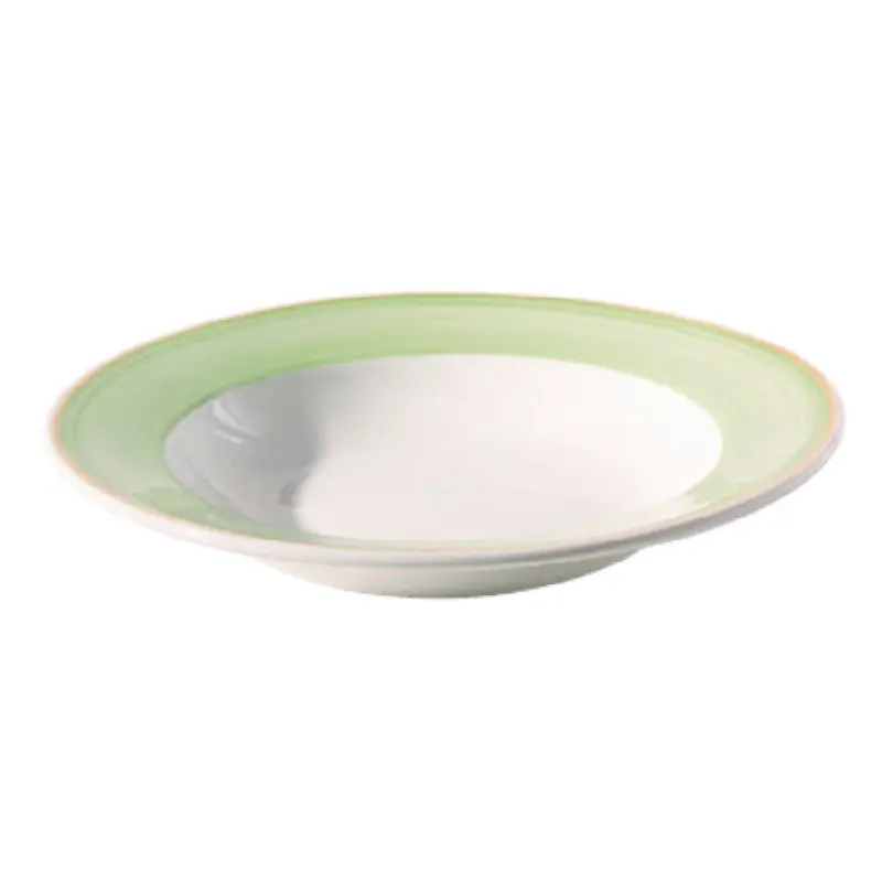 Tableware Solutions USA 55COGRE103 11 Inch Round Pasta Bowl Scratch Resistant Green