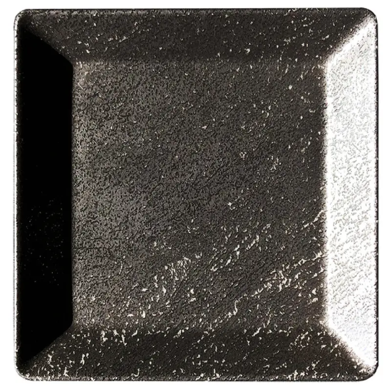 BauscherHepp 151827-360190 10-3/5 Inch Square Coupe Plate Porcelain Dishwasher Safe