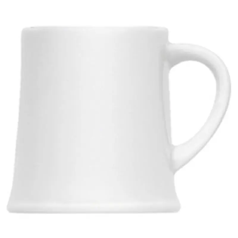 BauscherHepp 195628 9-1/2 Oz Cup With Handle Porcelain White Restaurant Cup