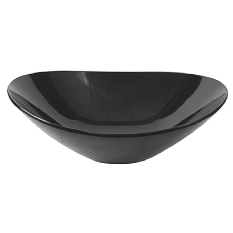 BauscherHepp TB6014 33-4/5 Oz Bowl Freeform Dishwasher Safe Melamine Black