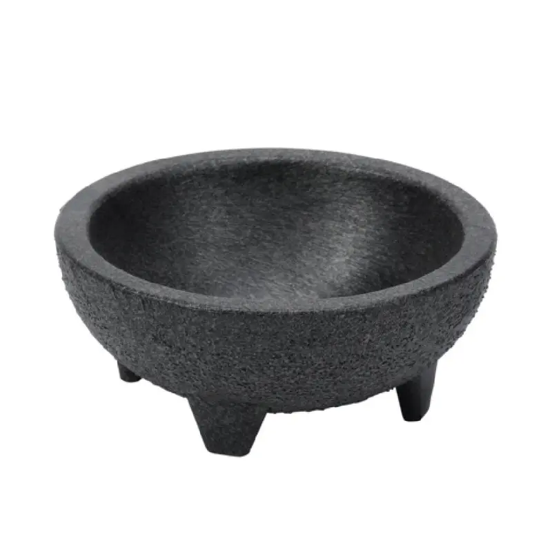 Service Ideas MB4BL 4 Oz Salsa Bowl Round Polypropylene Black Finish