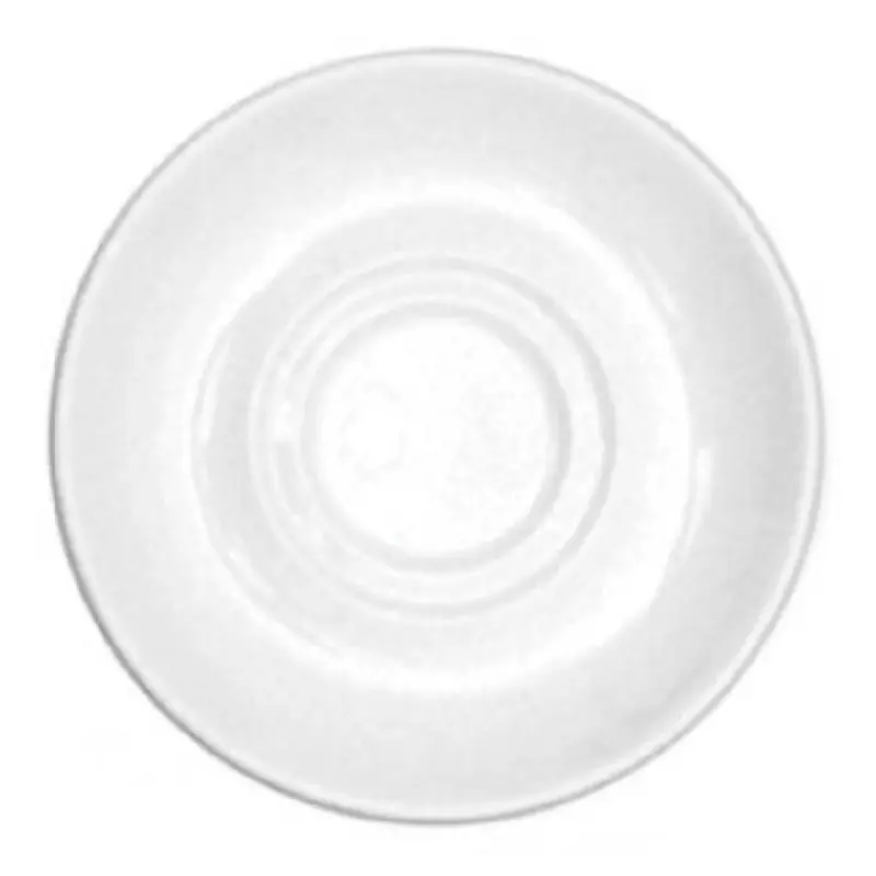 Tableware Solutions USA 51CCPWD010G 6-1/2 Inch Diameter Coffee Saucer White