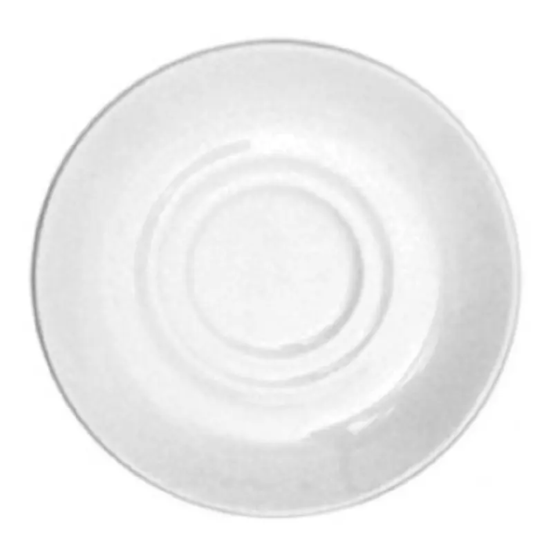 Tableware Solutions USA 51CCPWD033G 4-1/2 Inch Cafe Espresso Saucer China Scratch Resistant