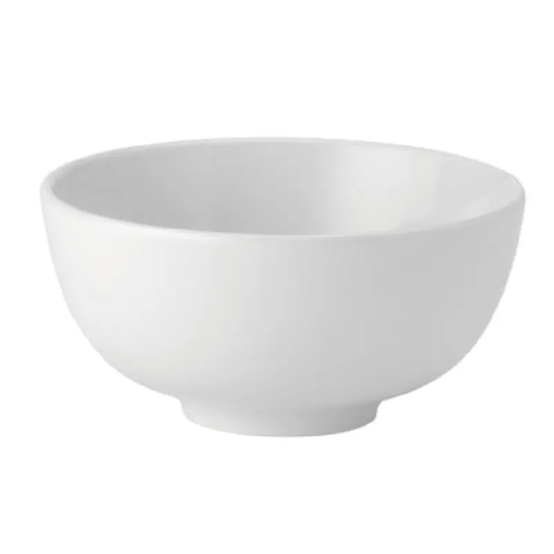 Tableware Solutions USA PWE50013 14 Oz Rice Bowl Round Pure White - 6 Packs