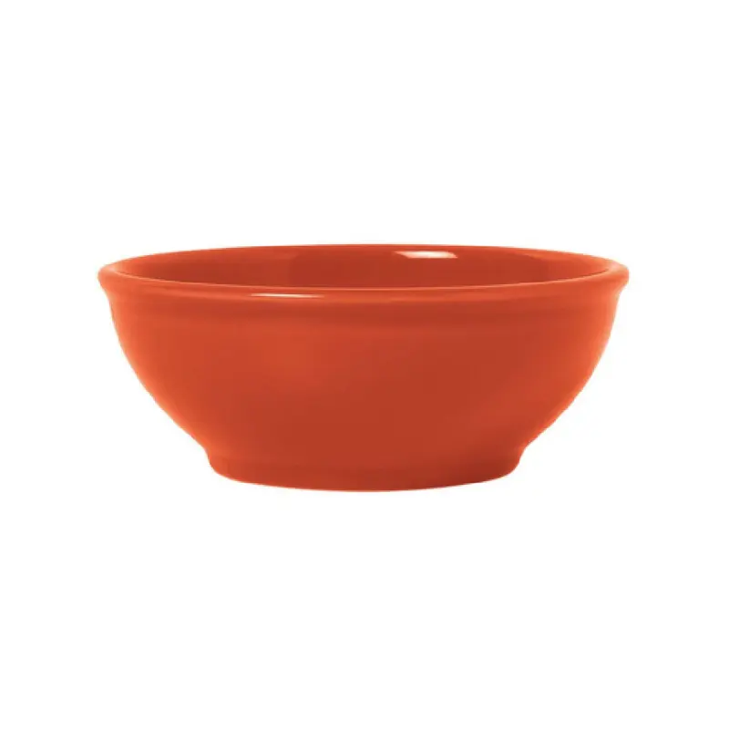 Libbey 903045003 18 Oz Oatmeal Bowl Round Fully Vitrified Porcelain Cayenne