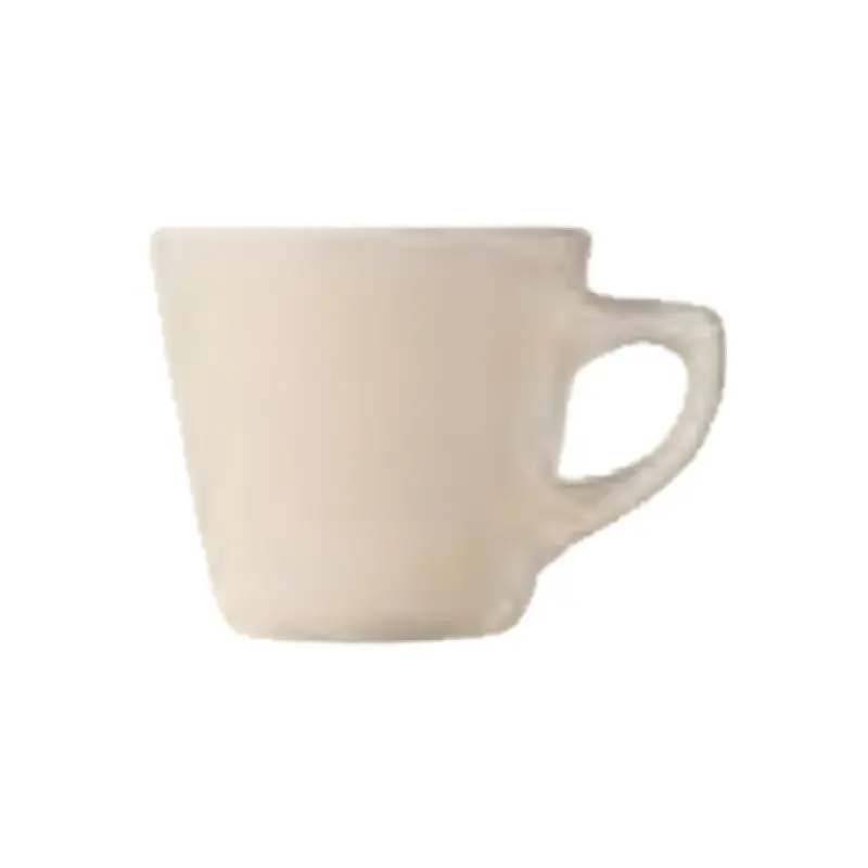 Libbey PWC-1 7 Oz Cup Rolled Edge Stoneware Cream White 36 Packs