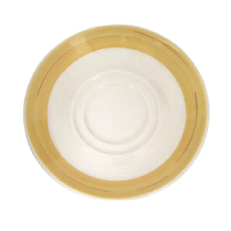 Tableware Solutions USA 51CCKAL007 6 Inch Diameter Double Well Saucer China