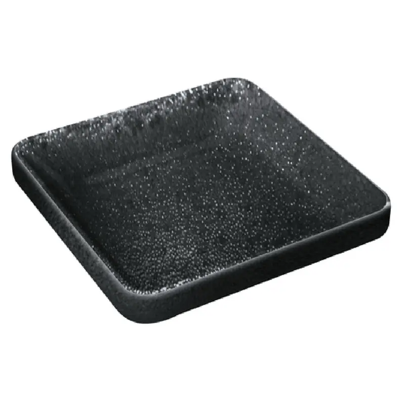 Libbey 701320991021090 2-3/5 Oz Bowl Square Stoneware Black 6 Packs