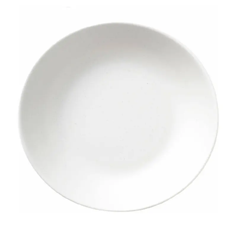 Libbey DRI-16-DME 13-3/4 Inch Organic Shaped Bowl Dishwasher Safe Melamine Beige