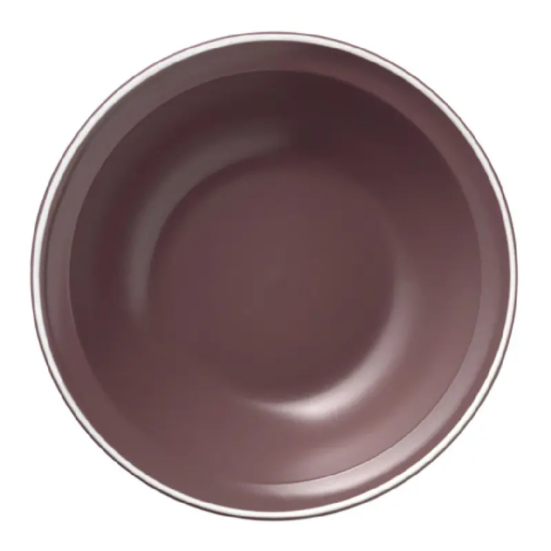 Libbey ENG-19-M 24 Oz. Salad Bowl Porcelain Round Mulberry with 5-Year Warranty