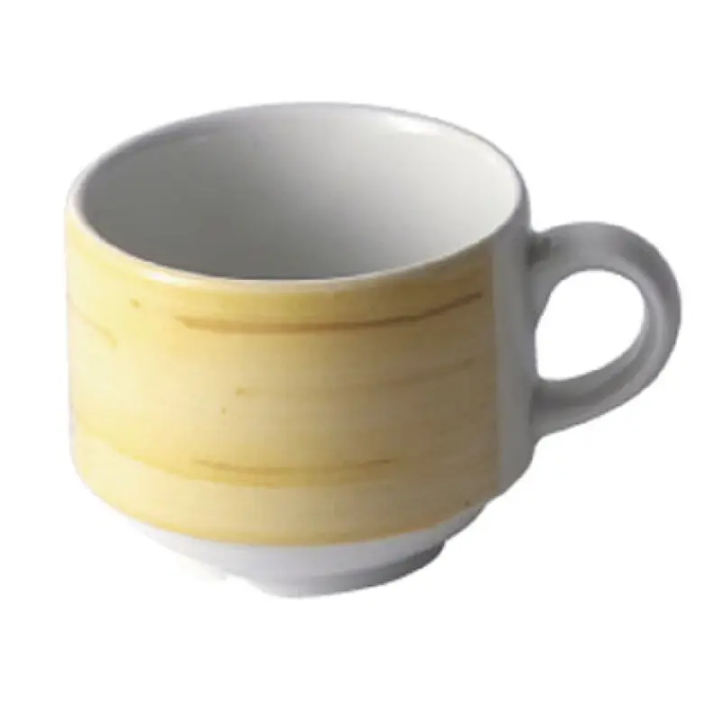 Tableware Solutions USA 51CCKAL035 7-1/2 Oz Stackable Cup China Scratch Resistant