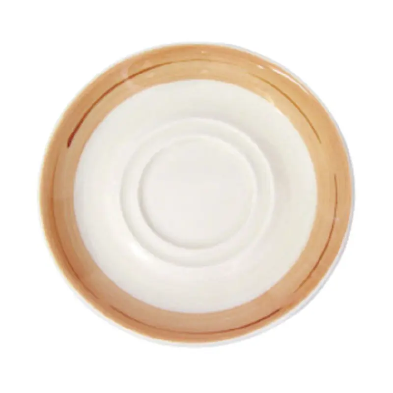 Tableware Solutions USA 51CCNAM007 6 Inch Round Saucer China Scratch Resistant Oven Safe