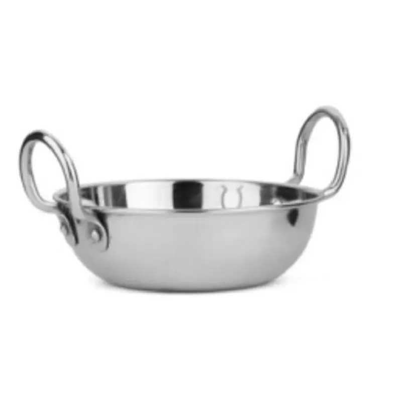Tableware Solutions USA TWS-KAD2P 16.9 Oz Kadai Bowl Round Stainless Steel