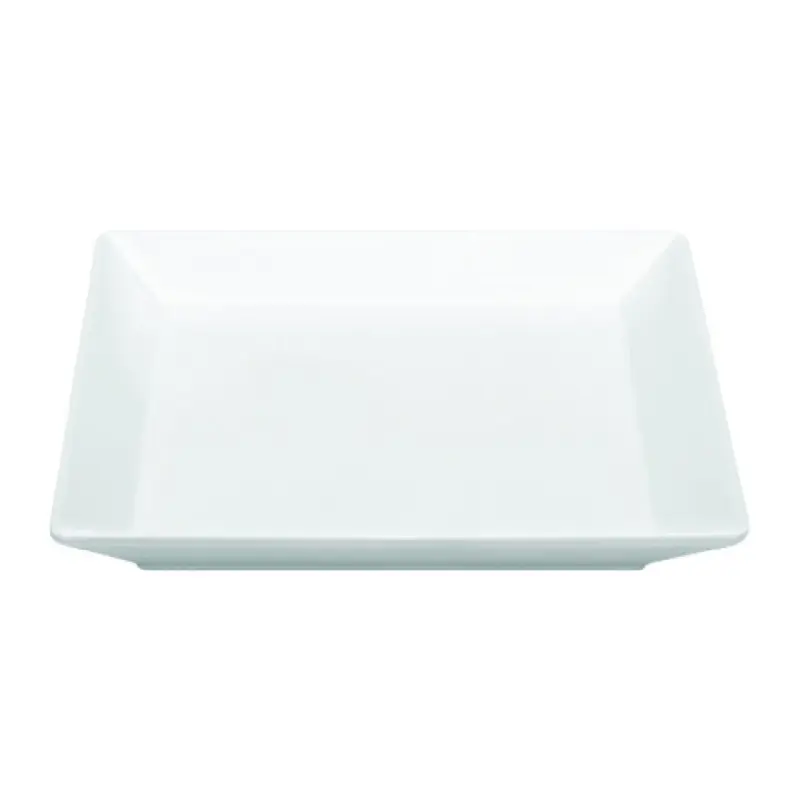 BauscherHepp 151814 5.3 Inch Square Plate Flat Porcelain - 36 Packs