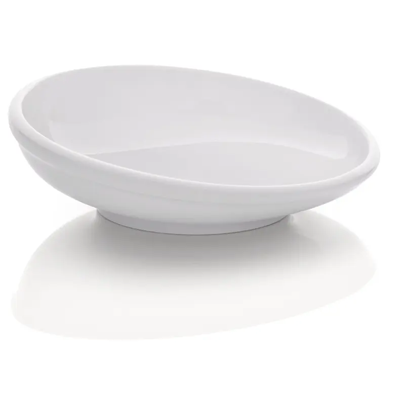BauscherHepp 52.1090.9016 6.3 Inch Circle Plate Round White Porcelain 3 Packs