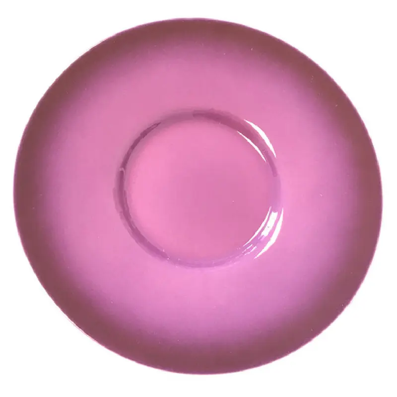 BauscherHepp 696919-700498 6-5/16 Inch Diameter Round Saucer Porcelain Plum