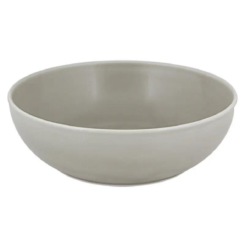 BauscherHepp 755720-A10000 41.9 Oz Round Dish Lead Free Porcelain Glow Grey