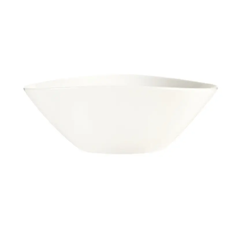 Libbey 905356135 40 Oz Bowl Round Fully Vitrified Porcelain White