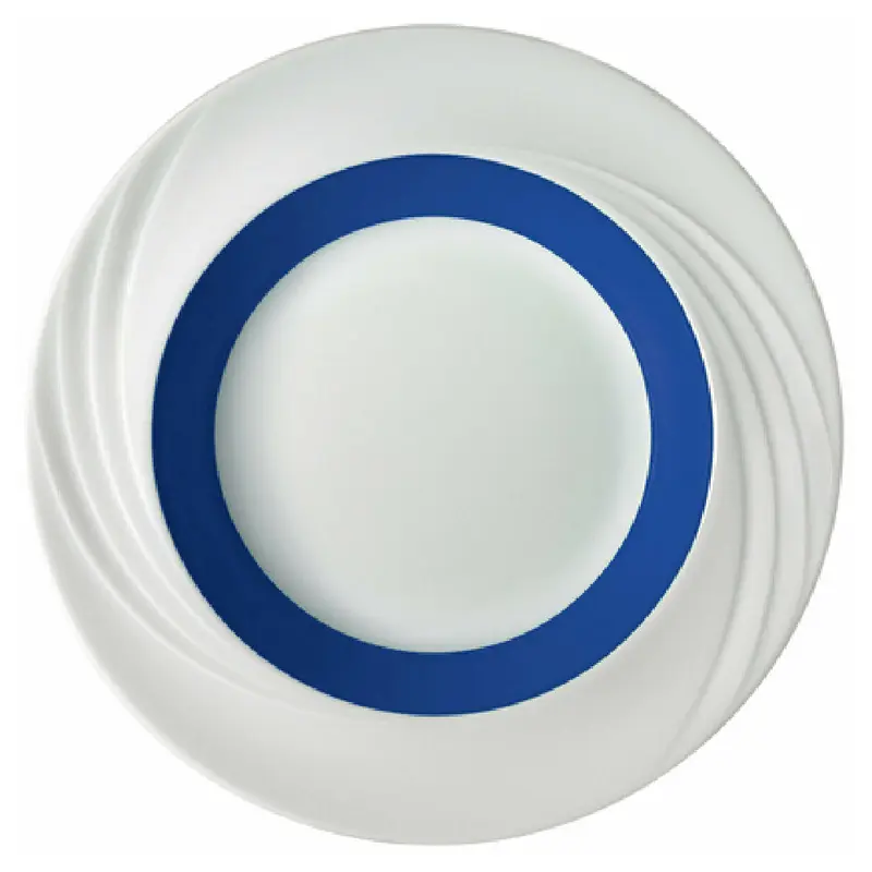 Libbey 9181823-62971 9 Inch Diameter Round Donna Senior Pattern Bowl Porcelain