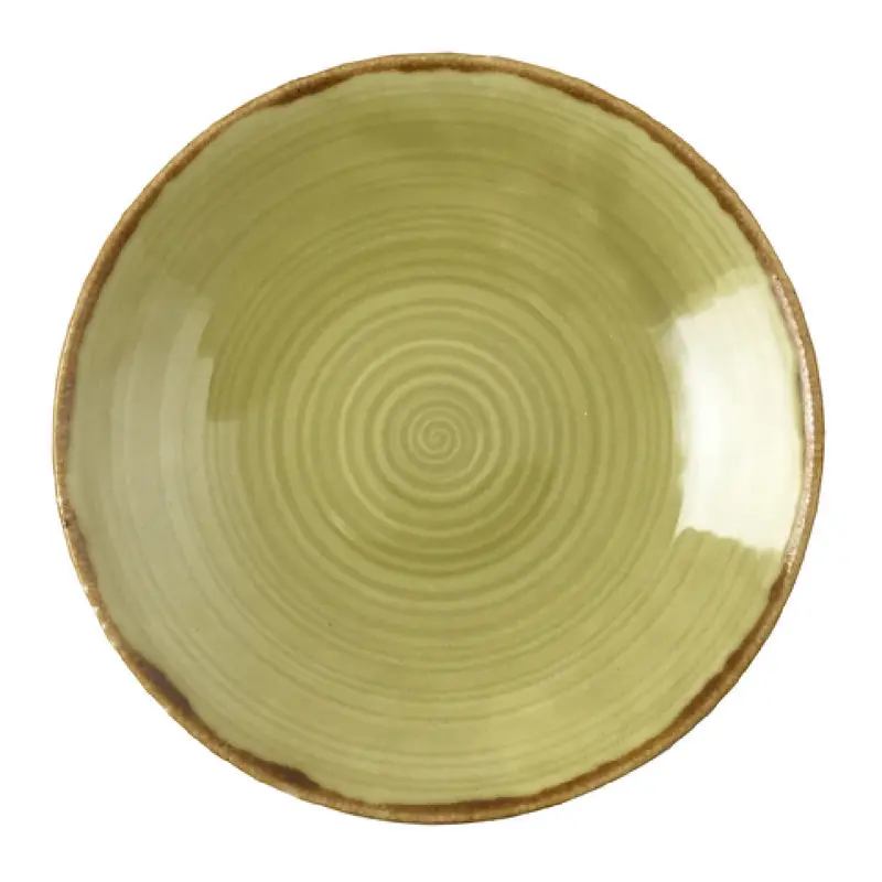 Tableware Solutions USA 29FUS343-192 54-1/8 Oz Round Coupe Bowl China Olive