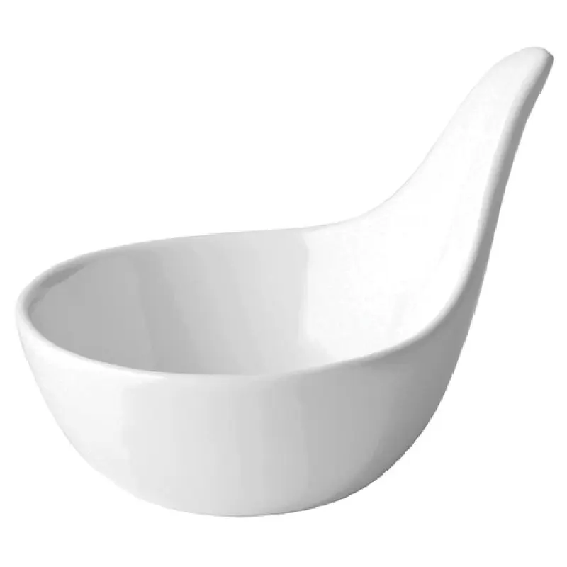 Tableware Solutions USA ABZ06015 1-7/10 Oz. Tasting Dish Round Porcelain White