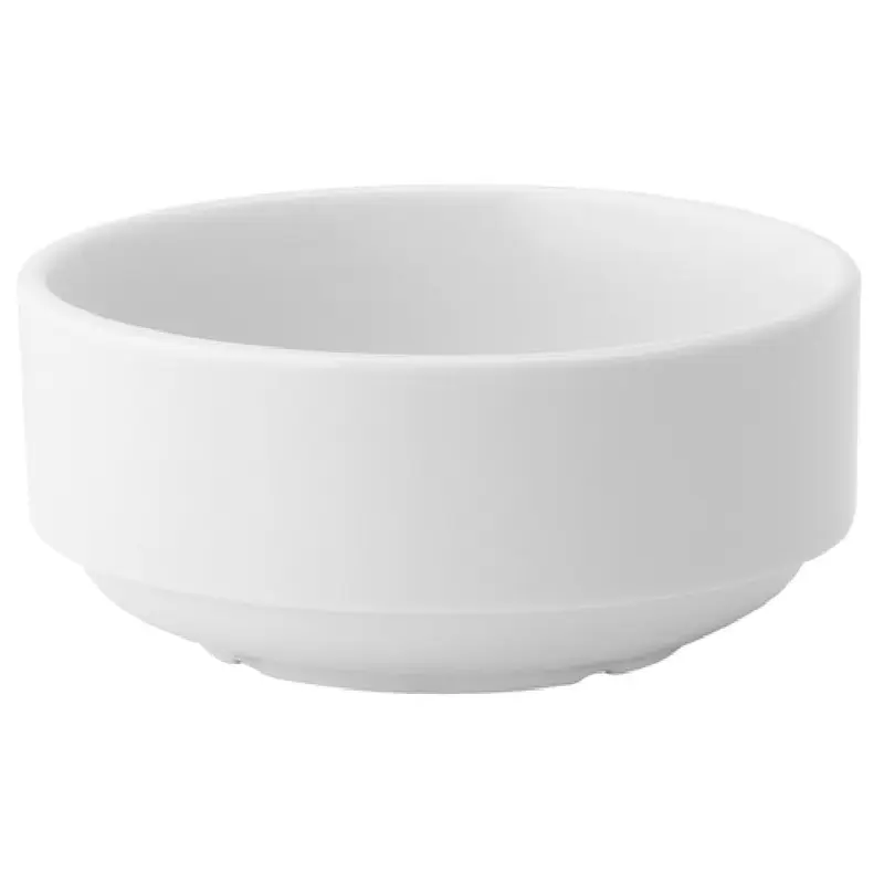 Tableware Solutions USA PWE30023 10 Oz Round Soup Bowl Pure White Stackable