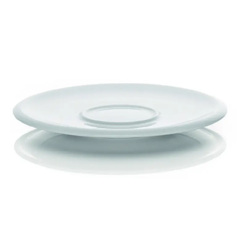 BauscherHepp 52.1006.0115 6.1 Inch Saucer White Porcelain with Synergy by WMF